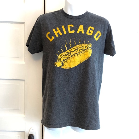 The Print Shop Other - Chicago hotdog gray T-shirt THE PRINT SHOP medium